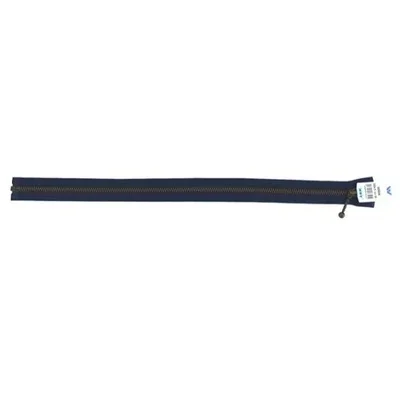 YKK Divisible Zipper Antik Mässing 4 mm 50 cm I lager